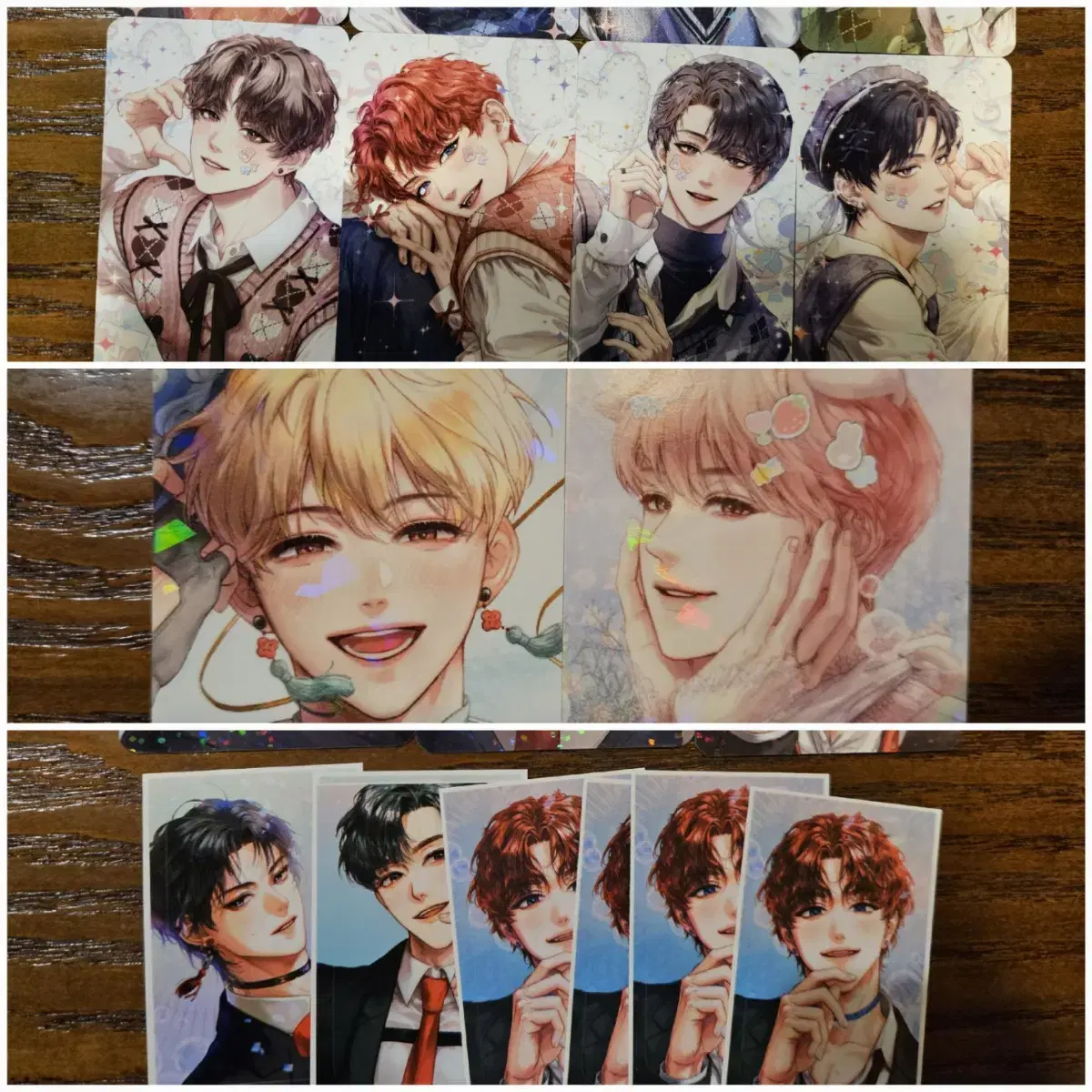 데못죽 농부됐수다님 테스타&청려 스티어 문댕즈 photocard wts