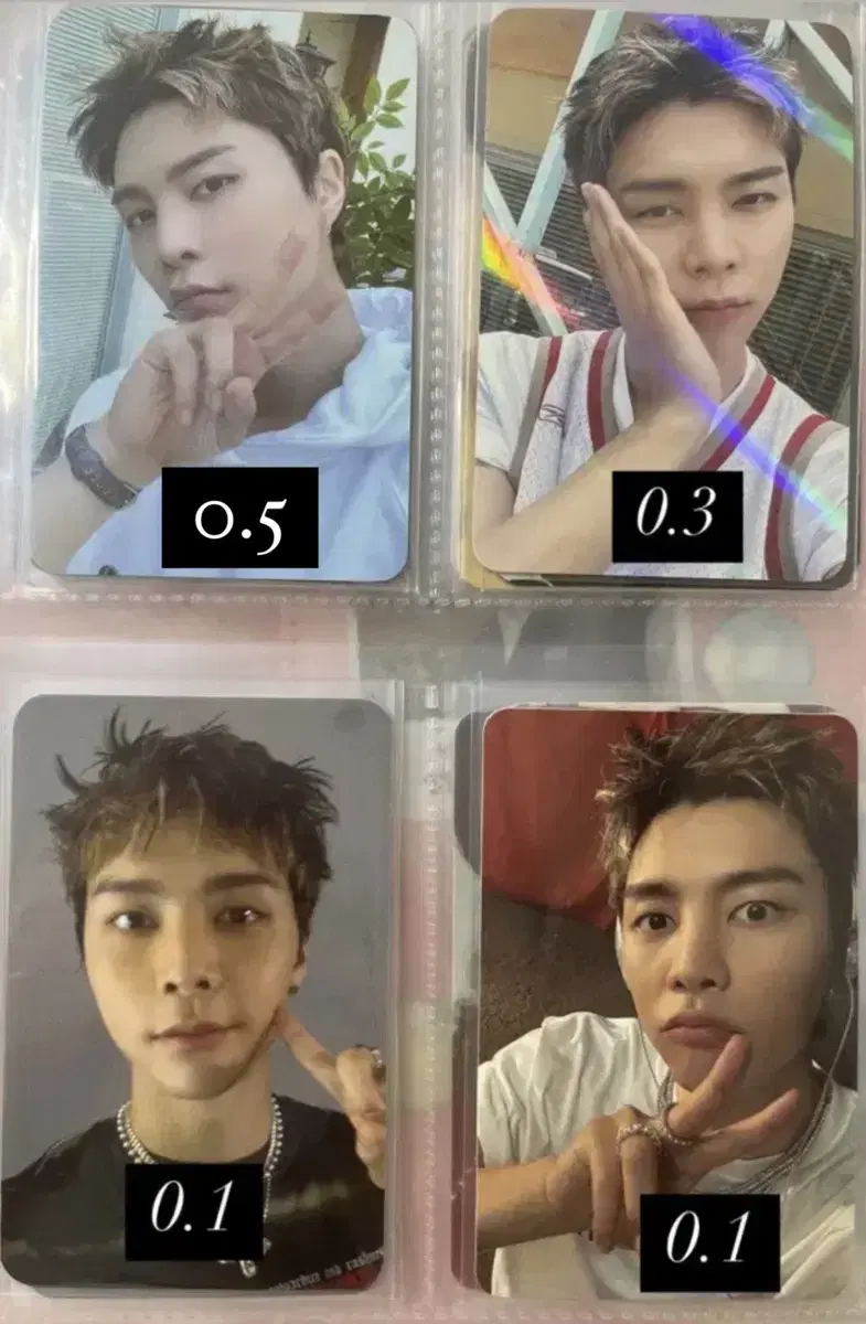 nct 127 nct 127 piggydog johnny photocard vowels individual/bulk everlines