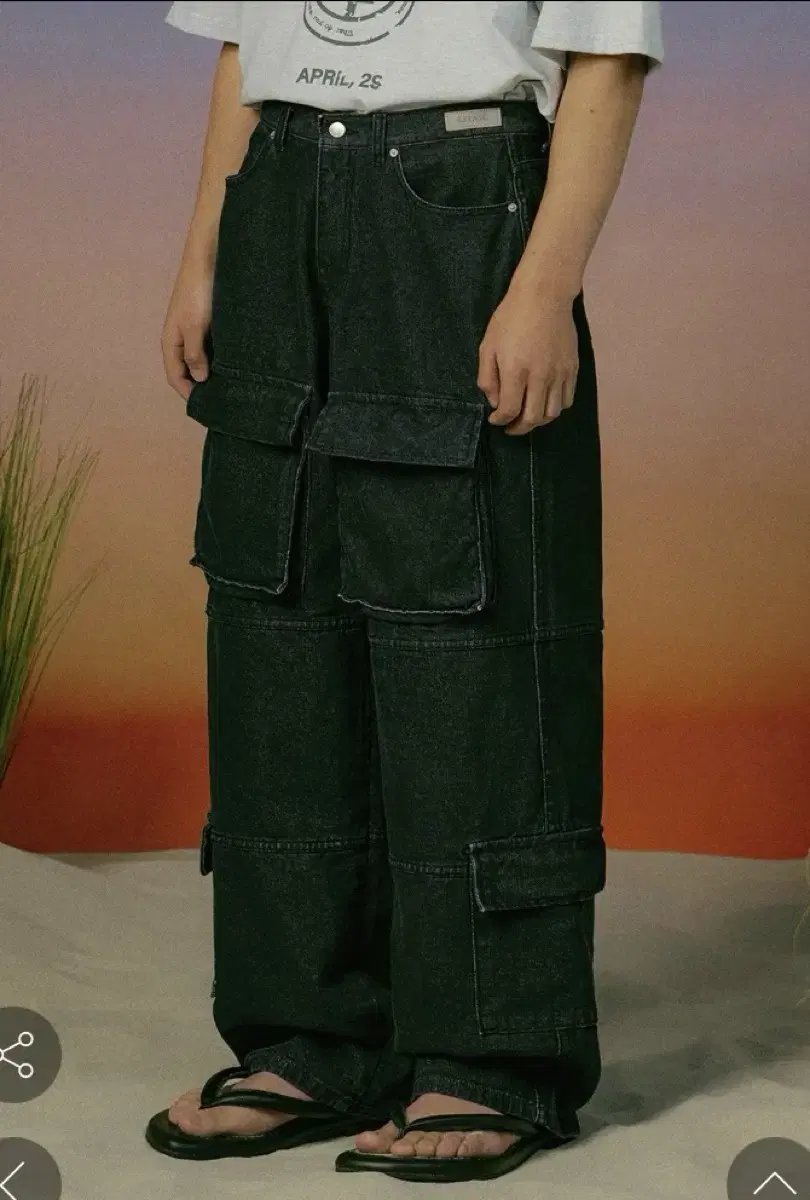 Retail 4-Pocket Denim Pants (New)S