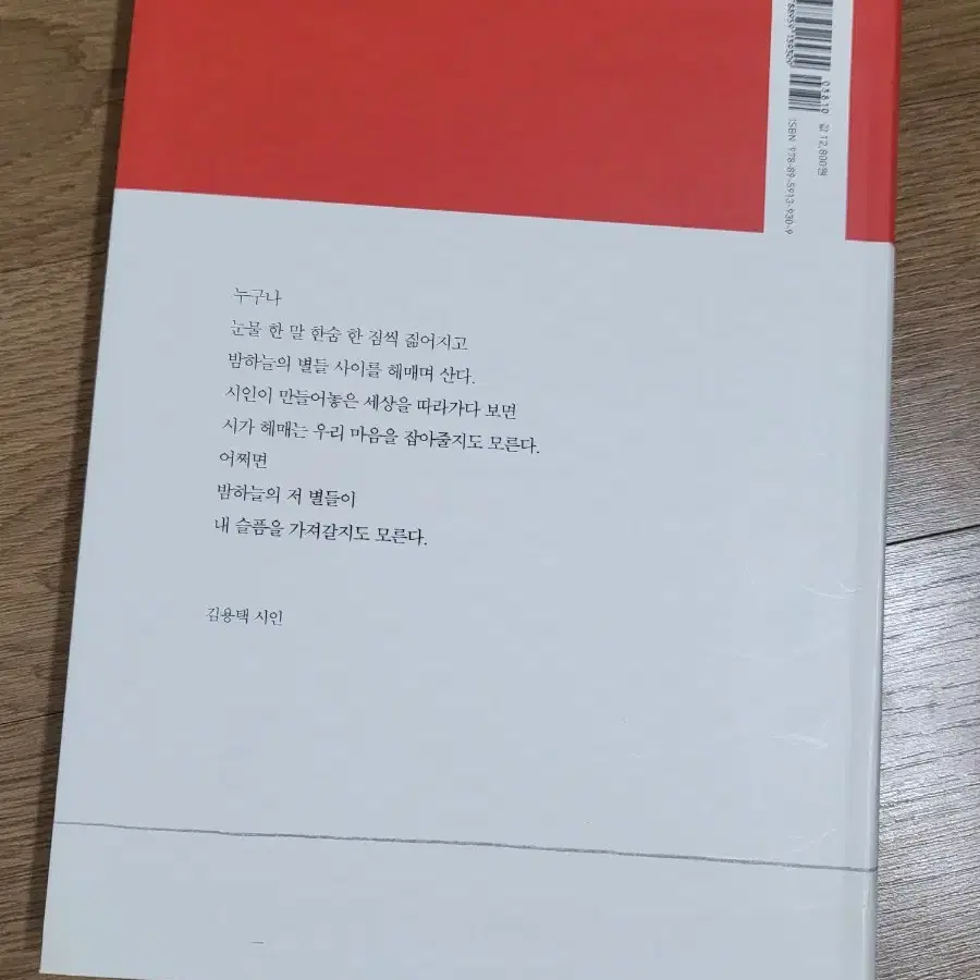 김용택 시집 (어쩌면 별들이 너의 슬픔을 가져갈지도 몰라)