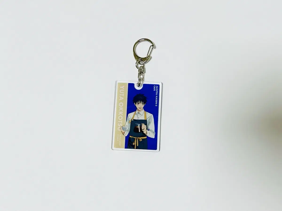 Jujutsu rotation cafe Jujutsu cafe acrylic key holder keyring clothes coat yuta