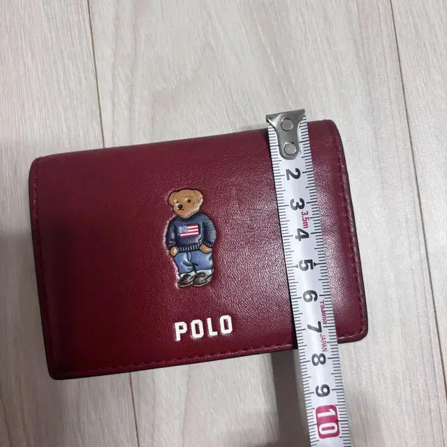 폴로 POLO 정품 빨간색 곰돌이 베어 지갑