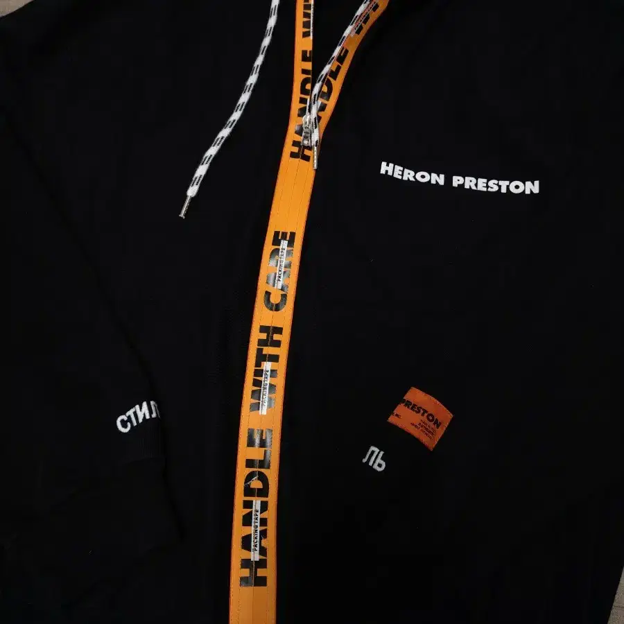 Heron preston 헤론 프래스톤 zip up 집업 후디 잠바 점퍼