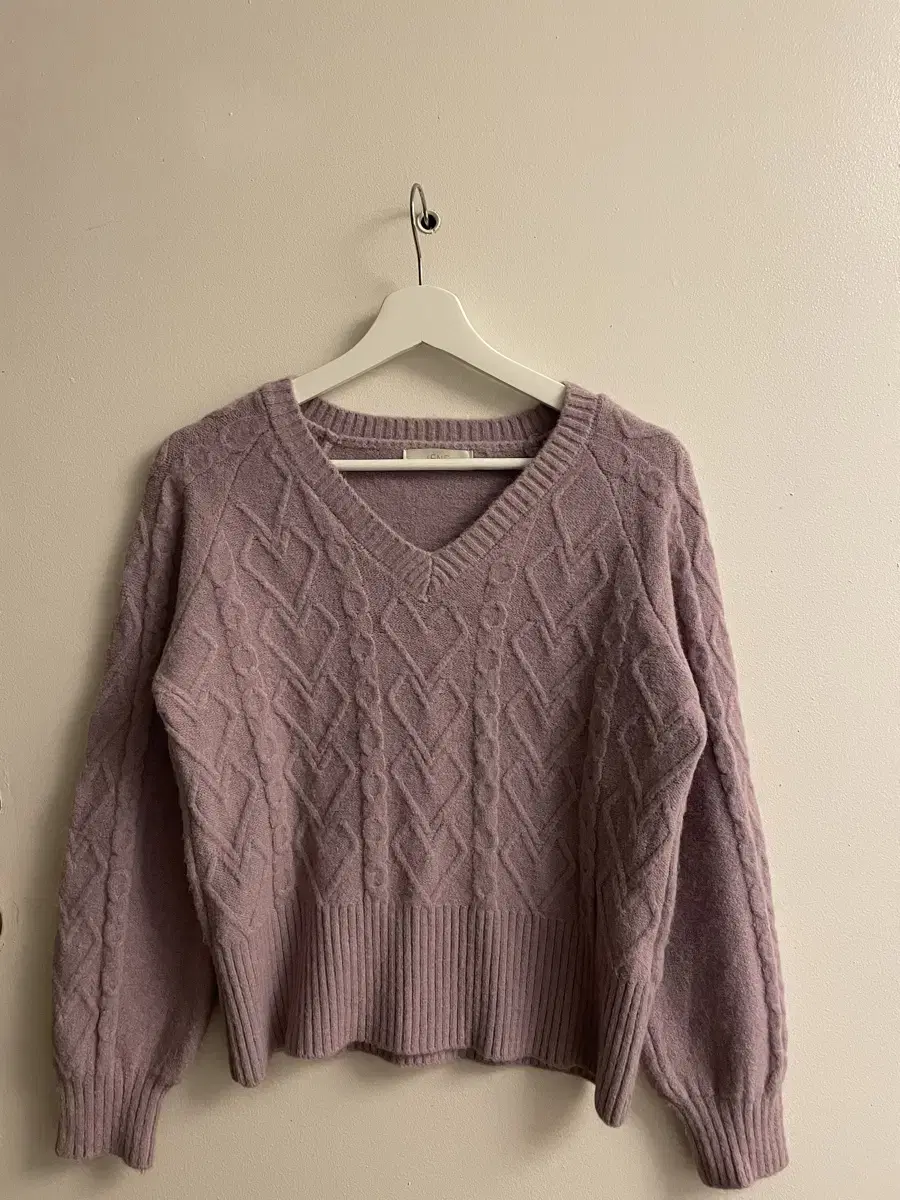 Mauve Knitted cardigan Violet Lavender Lilac Zara COS Mango H&M Gess