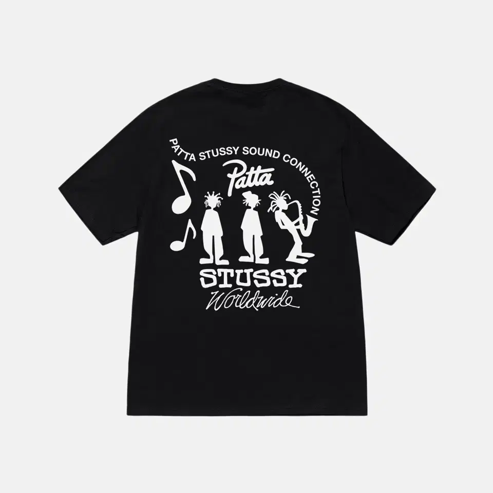 스투시 파타 티셔츠 PATTA SOUND CONNECTION TEE