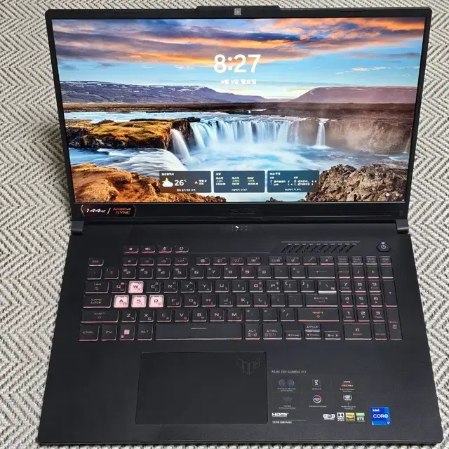 울산) ASUS TUF F17 게이밍 노트북