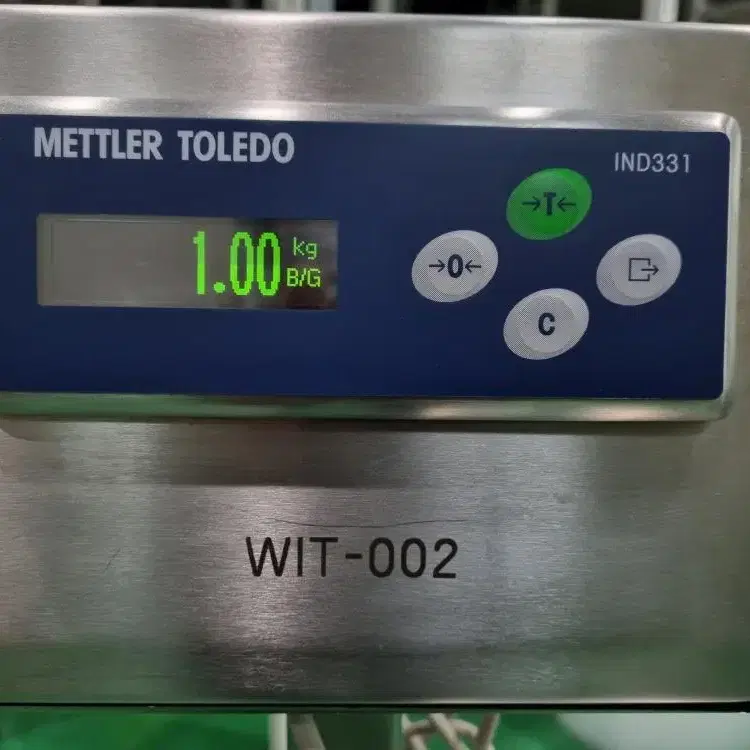 MettlerToledo IND331 WIT-002 플랫폼저울 600kg