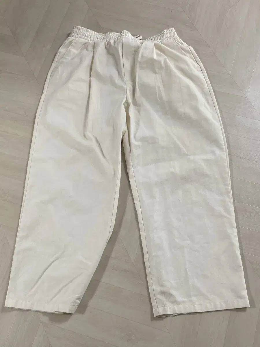 Men's Cream Tong Pants