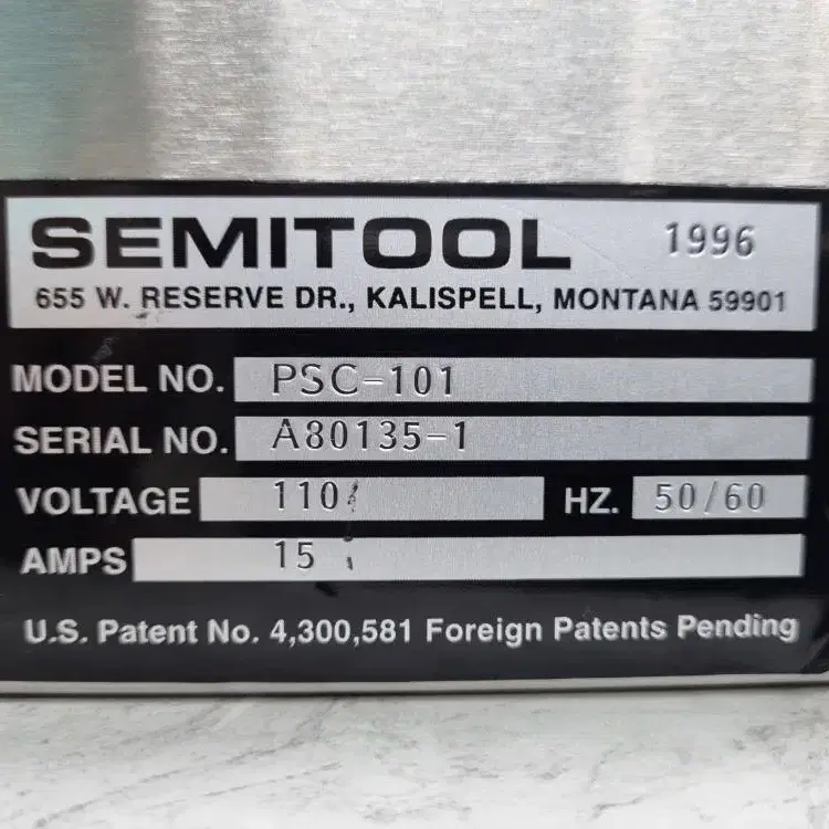 SEMITOOL PSC-101