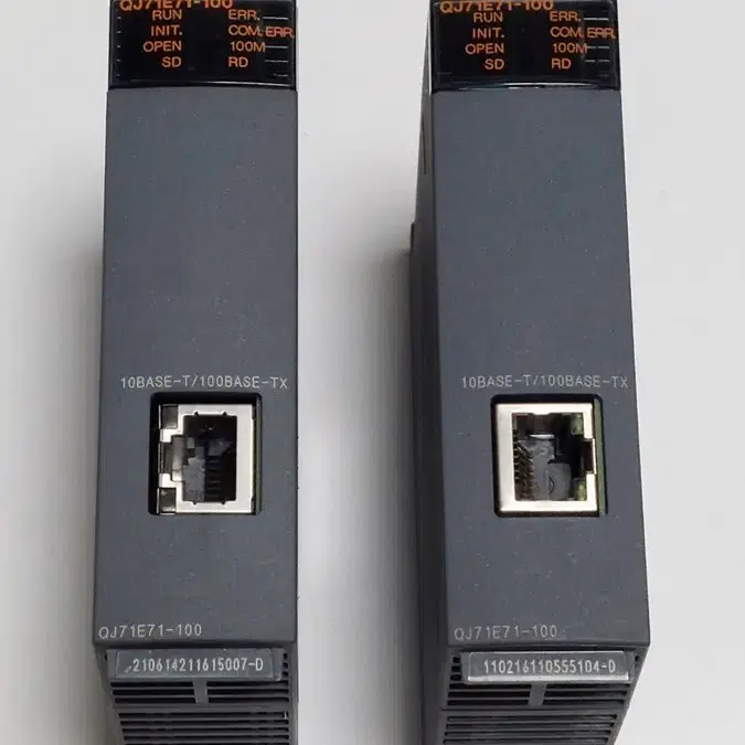 미쓰비시 QJ71E71-100 Ethernet PLC SN 2106~