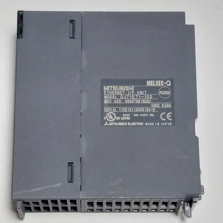 미쓰비시 QJ71E71-100 Ethernet PLC SN 2106~