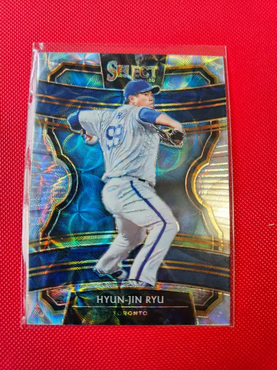 류현진 2020 Panini Select Scope Prizm 카드