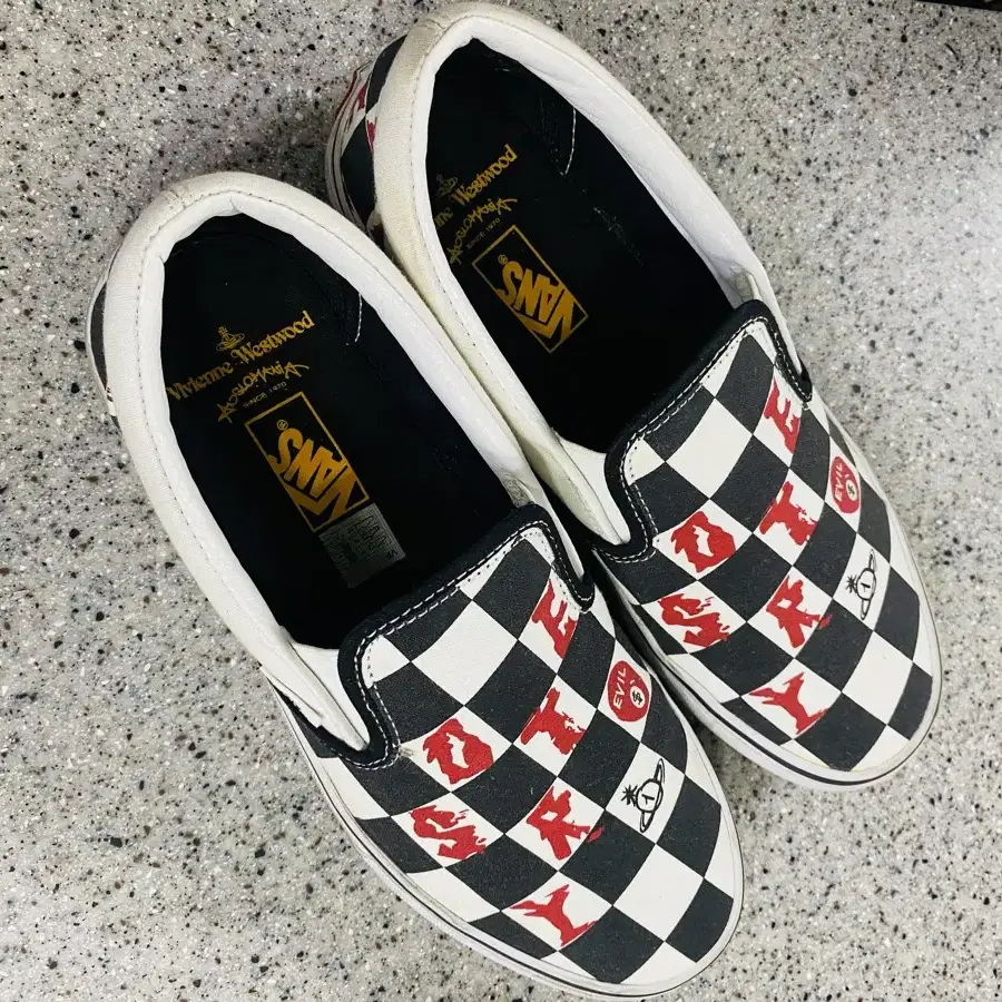 Vans x Vivienne Westwood Slip-On Checker