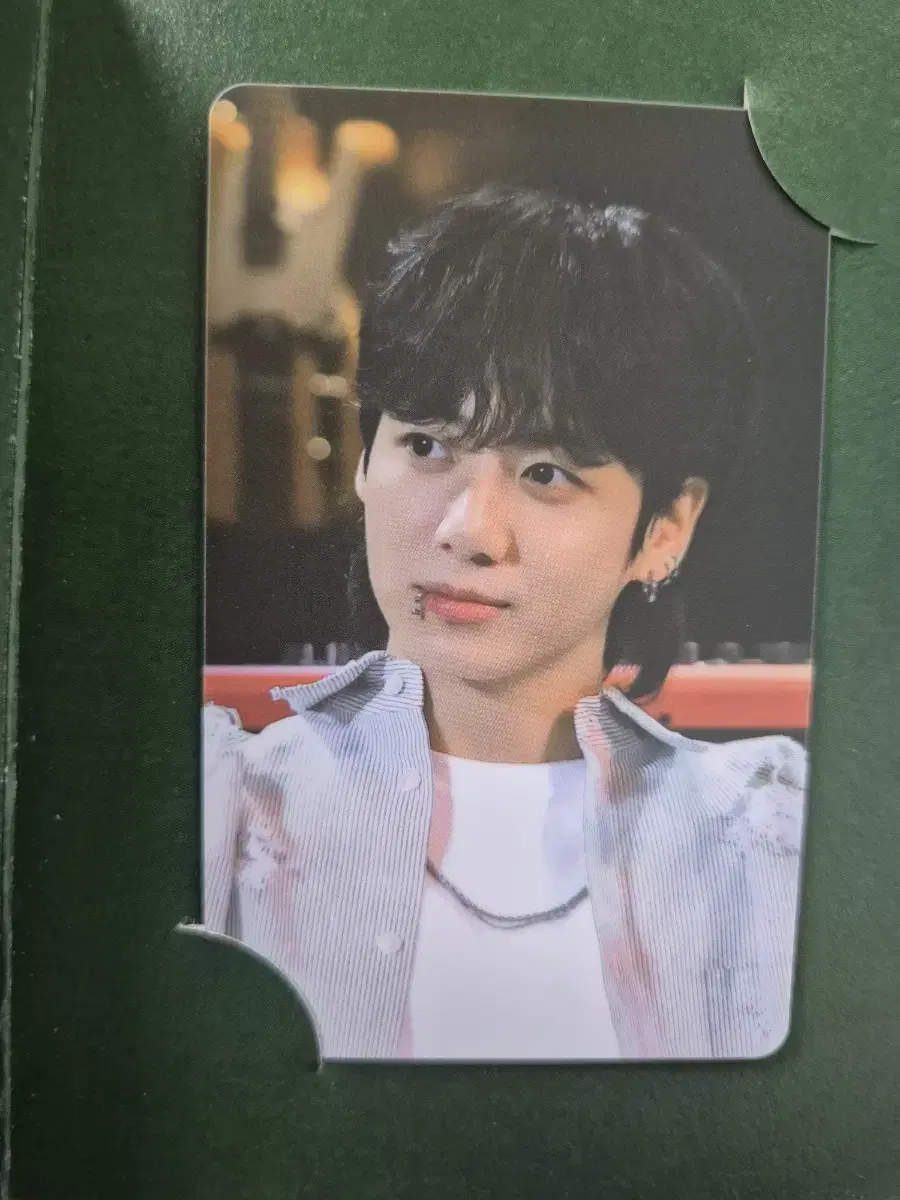 Jungkook Golden Exhibition Flower Random Photo Ticket