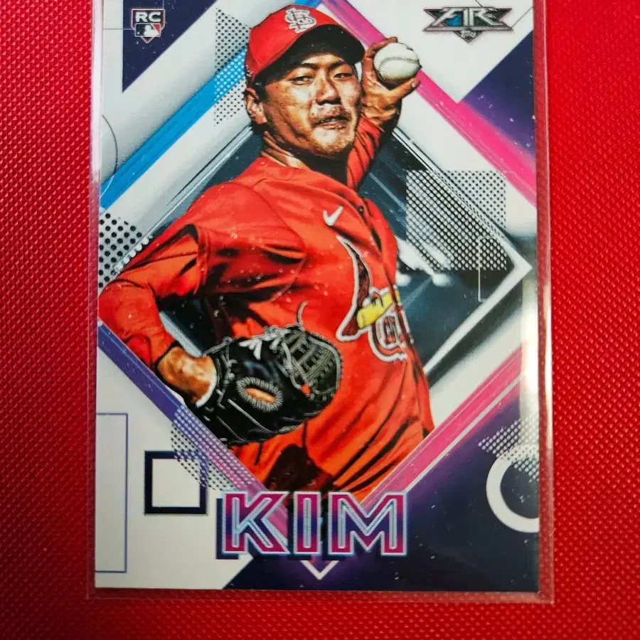 김광현 Topps Fire RC 루키 카드