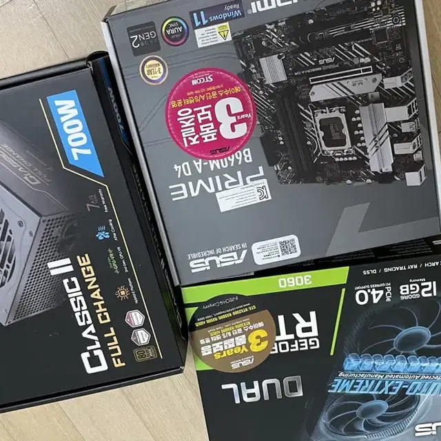 i7 12700f RTX3060 조립식 컴퓨터 본체