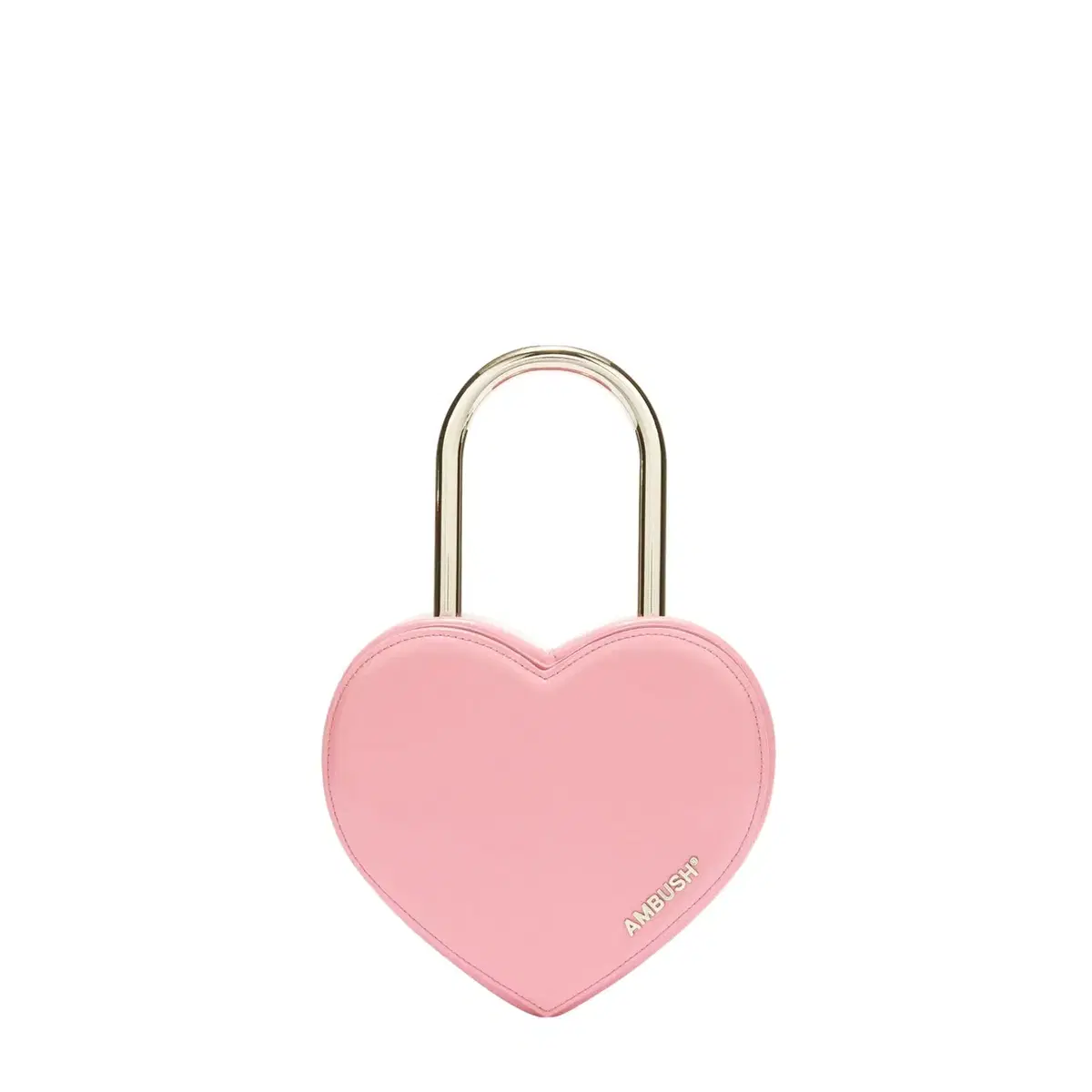 AMBUSH 앰부쉬 HEART PADLOCK BAG / GLICINE