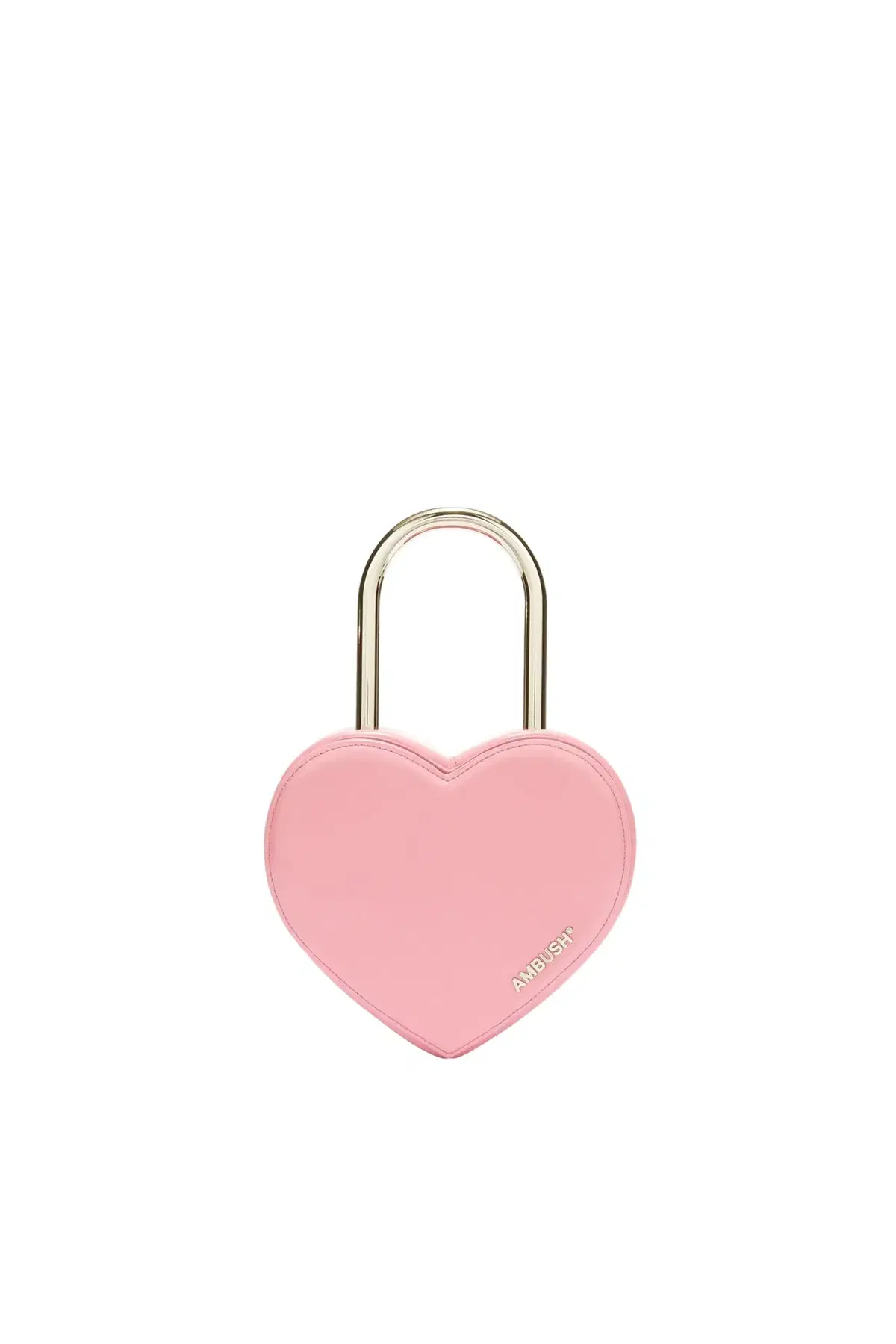 AMBUSH 앰부쉬 HEART PADLOCK BAG / GLICINE