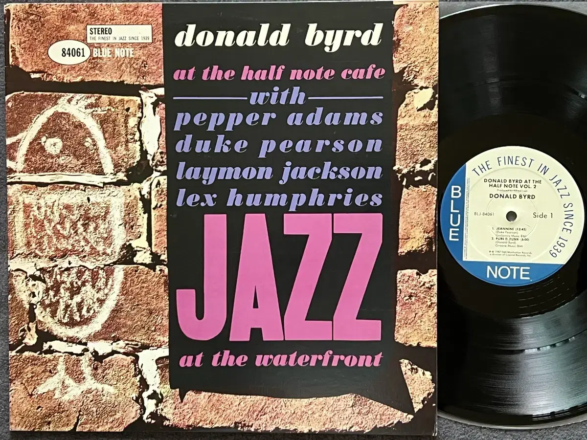 LP : Donald Byrd - At The Half Note Cafe