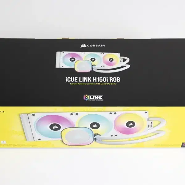 커세어 iCUE LINK H150i RGB 수냉쿨러 화이트 판매합니다