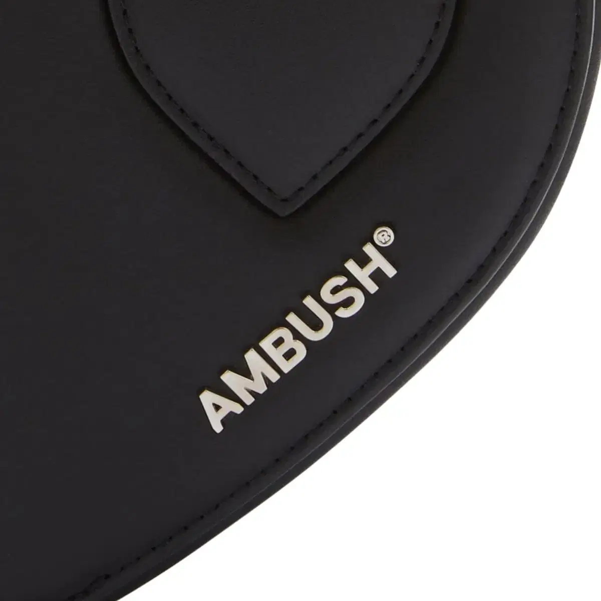 AMBUSH 앰부쉬 HEART TOP HANDLE BAG / BLK