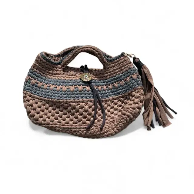 Vintage Handmade Weaving Hand Bag