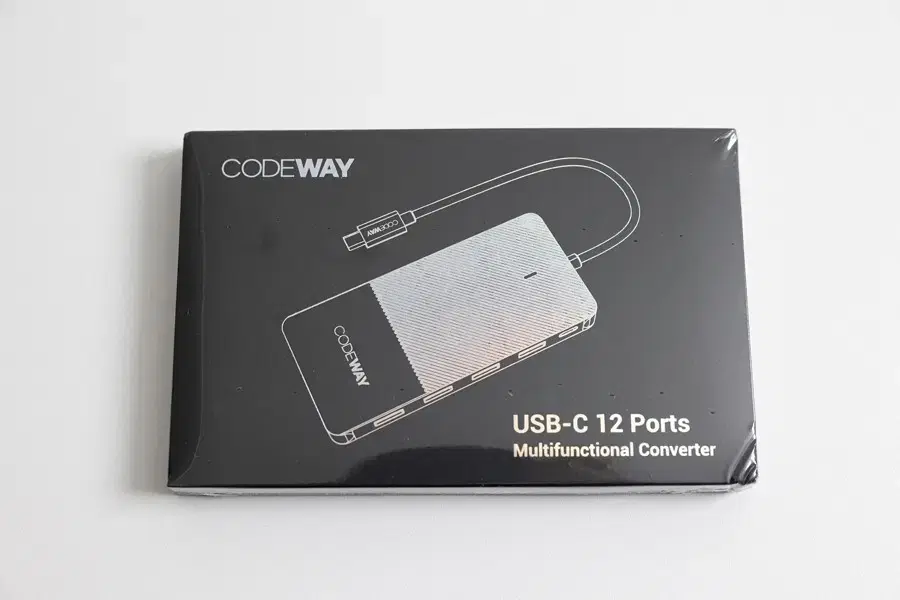 코드웨이 usb c 타입 12in1 멀티허브 미개봉 판매합니다