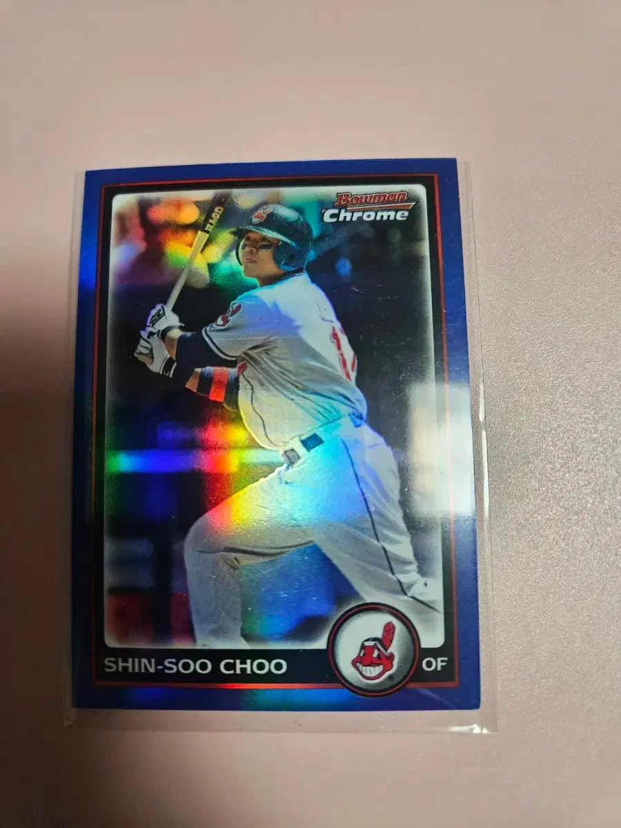 추신수 150장 한정 2010 Bowman Chrome 블루 리플렉터