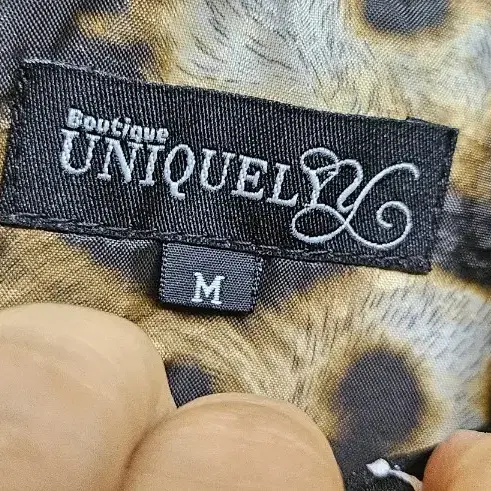 Boutique UNIQUEL부티크 유니퀄레오파트코트