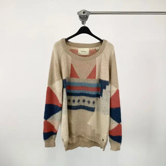 빈티지 MAISON SCOTCH 모헤어 블렌드 패턴 니트