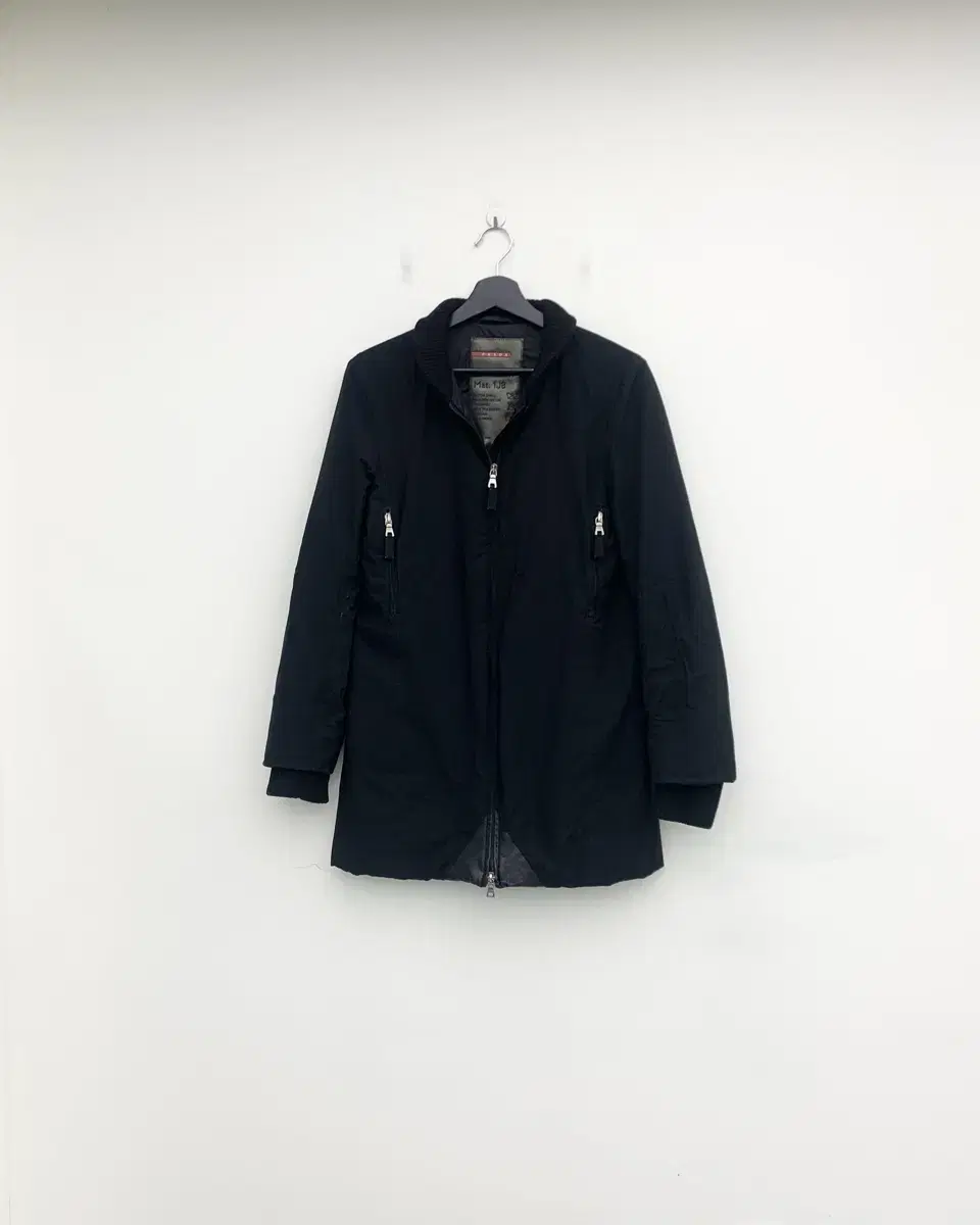 Prada Black Multi-Pocket Puffer Jacket