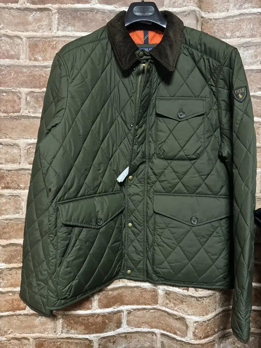 Polo Ralph Lauren Beaton Quilted Jacket Company Olive