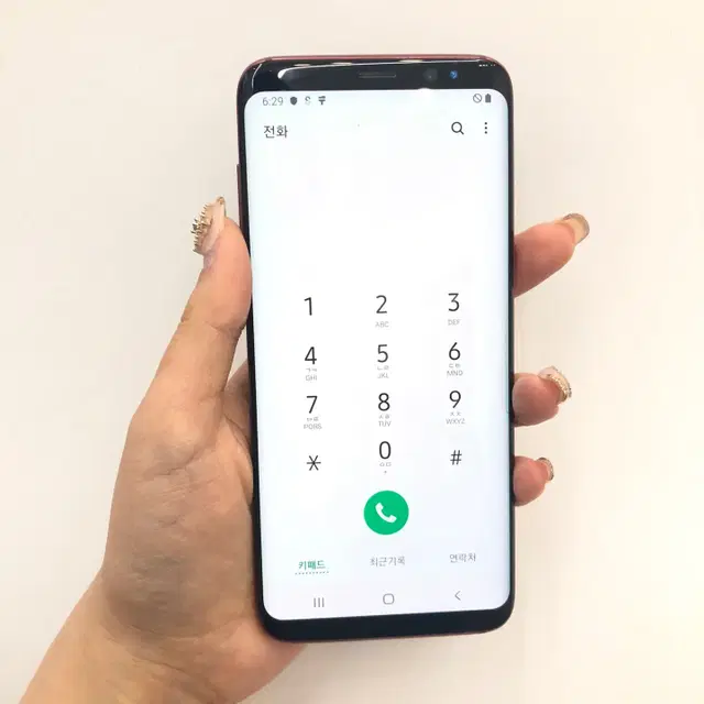 액정/외관깨끗 갤럭시S8 (G950) 레드 64GB 판매 26044