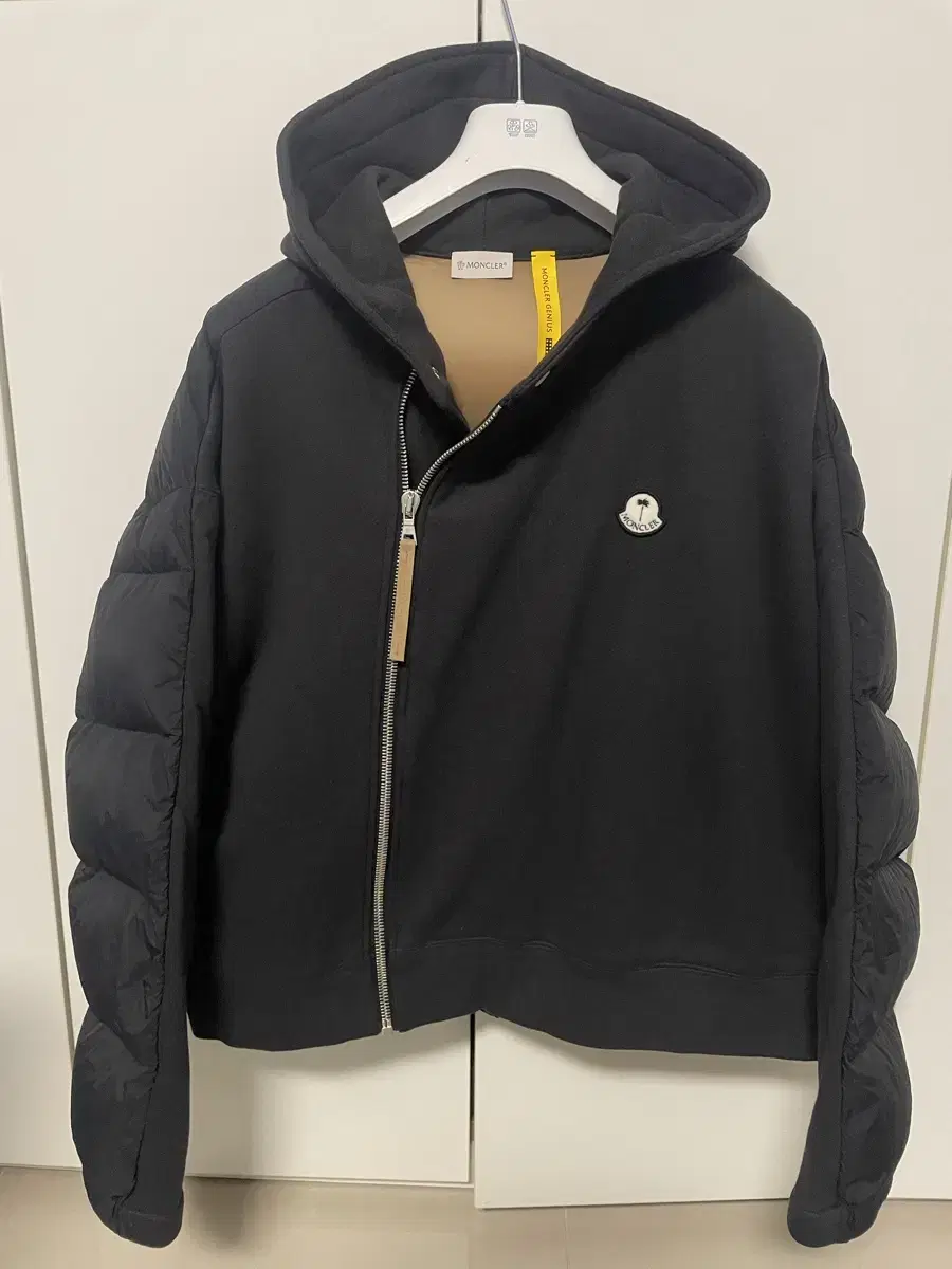 [M] Moncler x Palm Angels Black Hooded Padded New