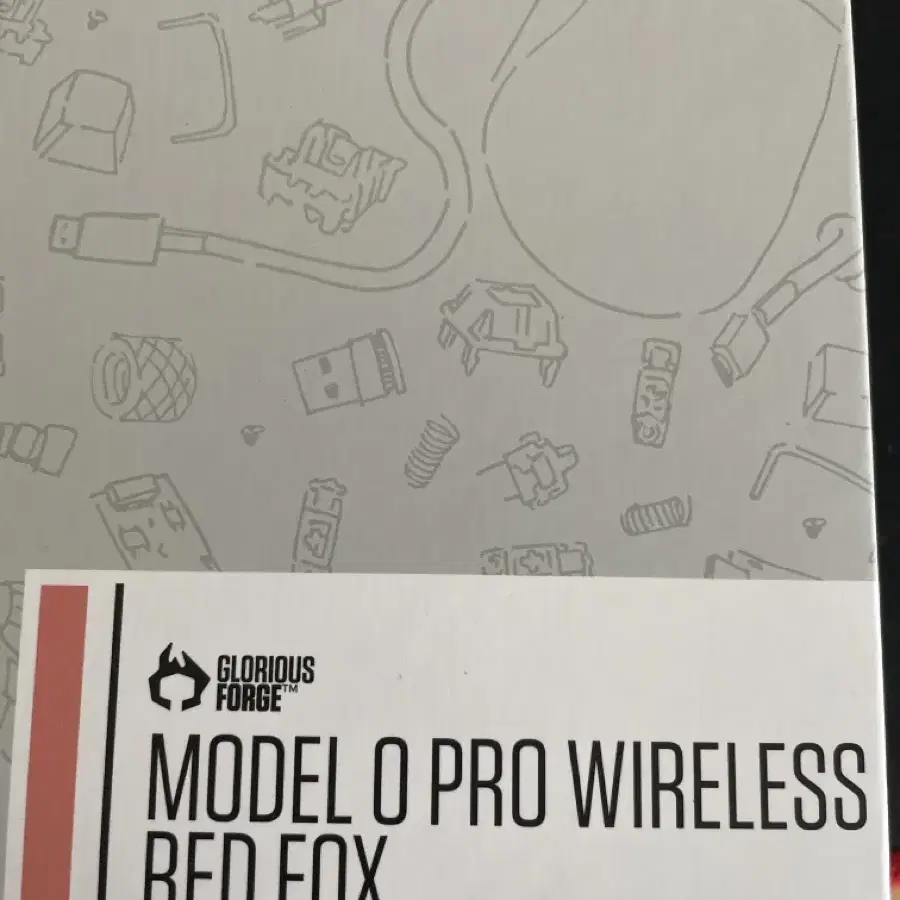 MODEL O PRO WIRELESS RED FOX