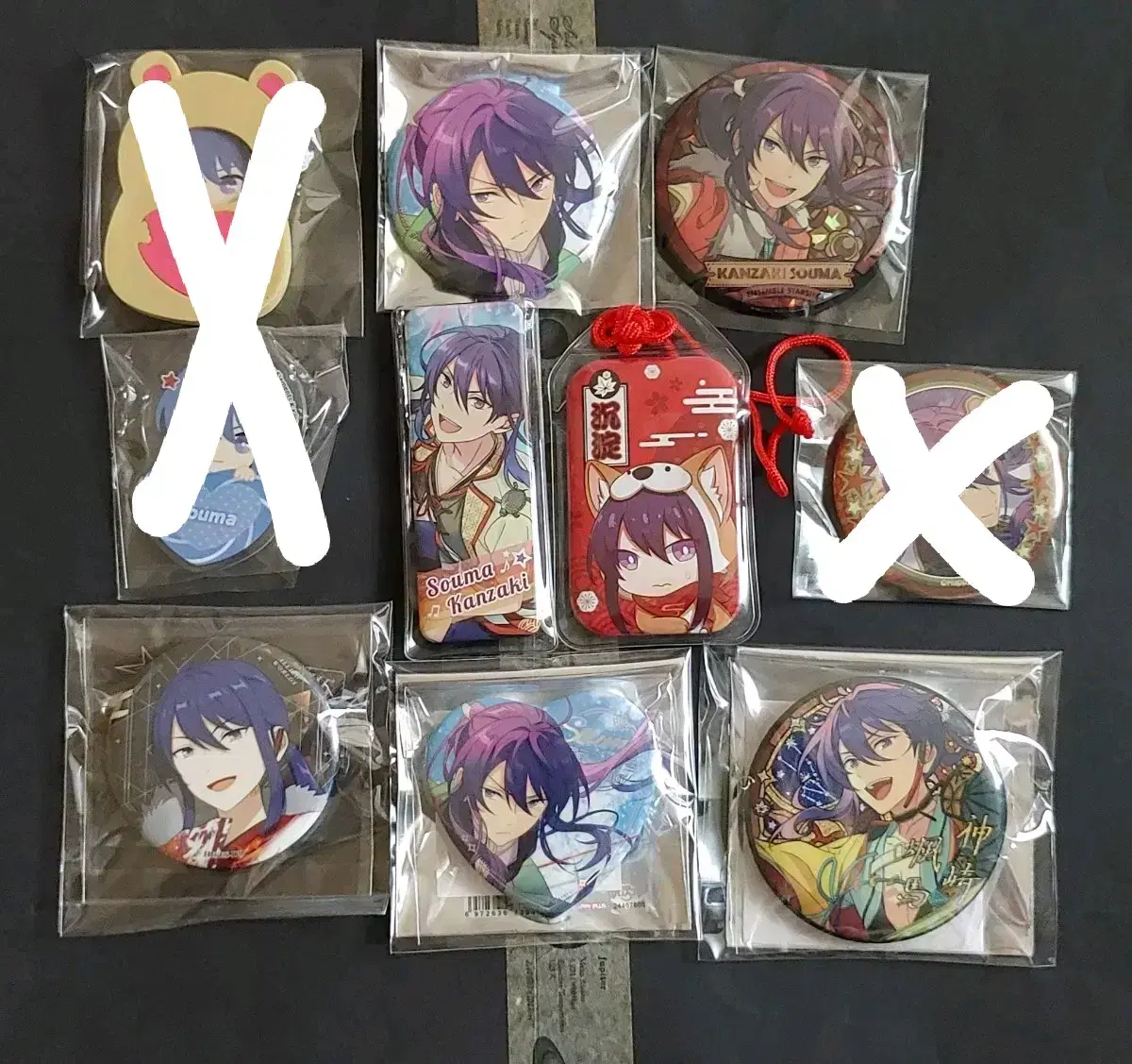 Anstar Kanzaki Soma Can Badge acrylic Sells manju goods