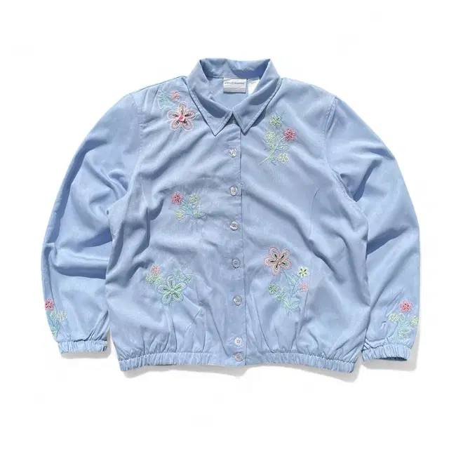 90's Alfred Dunner Flower Blouson Jumper