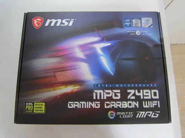 [1200소켓] MSI MPG Z490 게이밍 카본 WiFi 박스풀