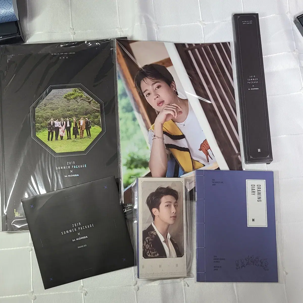 Full Set) bangtan Summer Package 2019 photocard photobook poster jimin BTS