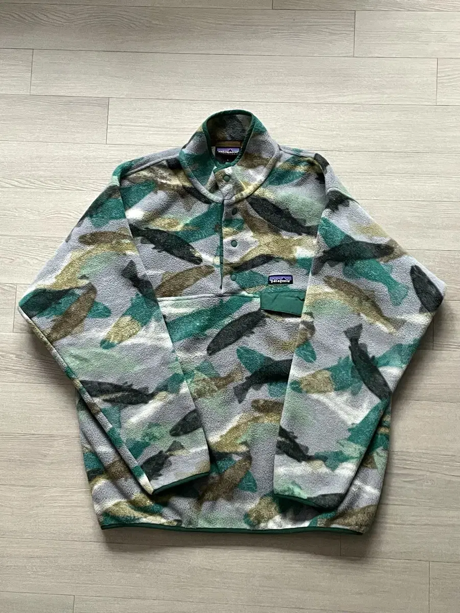 [L] 파타고니아 신칠라 연어떼 송어 패턴 rare patagonia