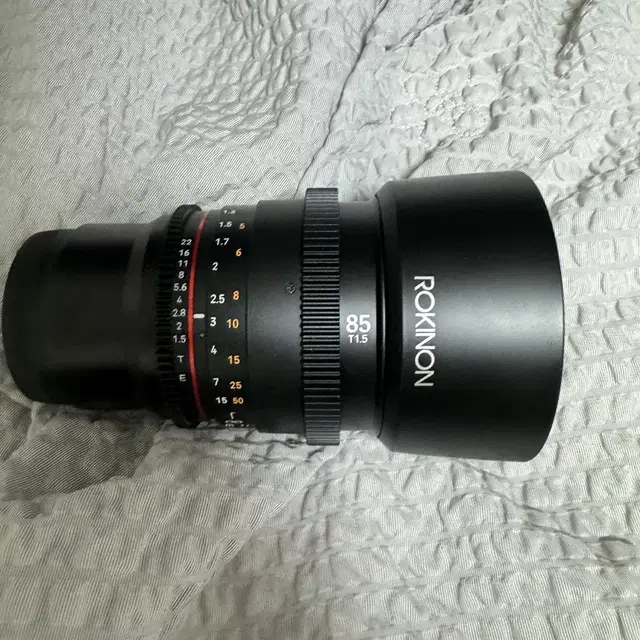 삼양 Rokinon 85mm T1.5 소니 풀프레임 소니FE 시네렌즈