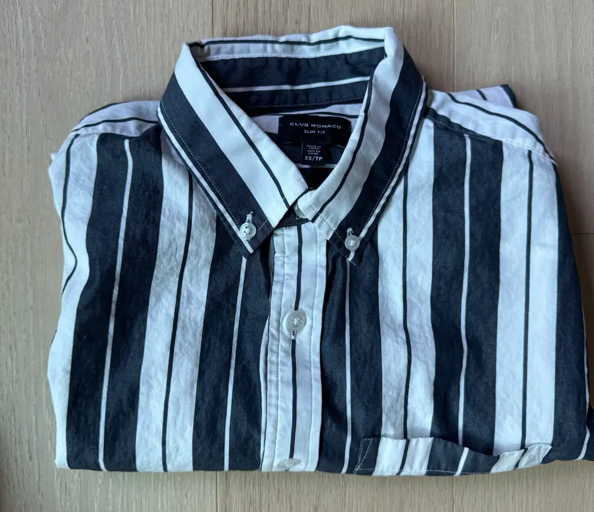 Club Monaco Ganjina Striped Slim Fit 95 Shirt Nambang Y Shirt