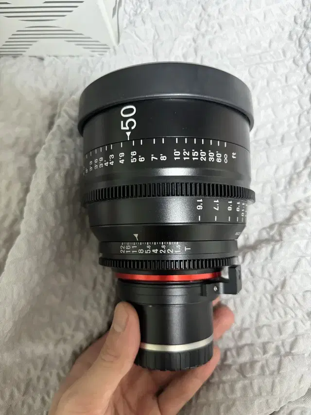 삼양 XEEN 50mm T1.5 시네렌즈 소니 FE