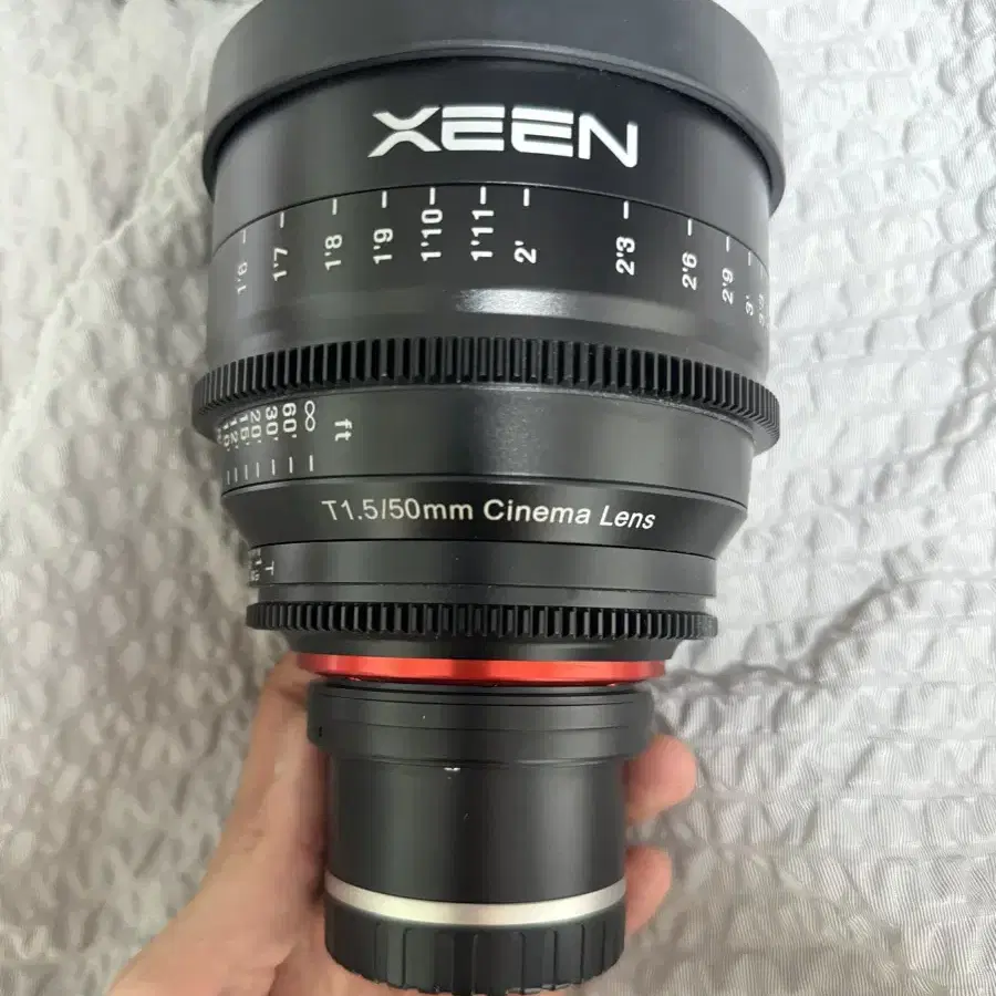 삼양 XEEN 50mm T1.5 풀프레임 시네렌즈 소니 FE