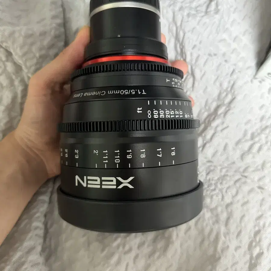 삼양 XEEN 50mm T1.5 풀프레임 시네렌즈 소니 FE