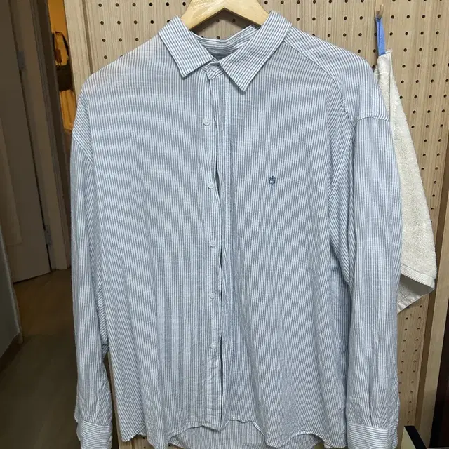 시도 셔츠 HEATH LIGHT COTTON STRIPE SHIRT