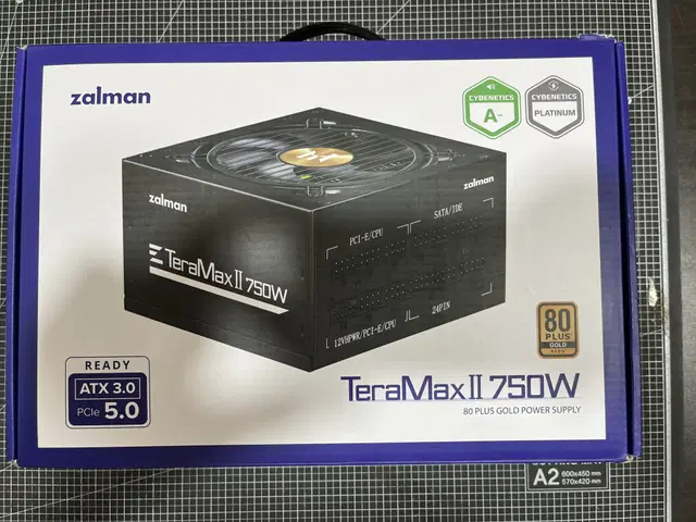 잘만 TeraMax II 750W 80PLUS골드 풀모듈러 블랙