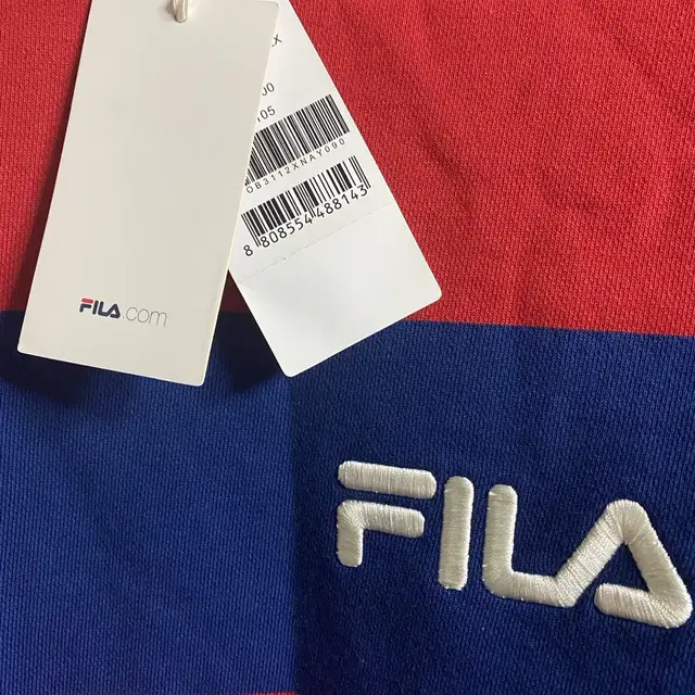 FILA 휠라 스트라이프 맨투맨 크루넥 스웻셔츠 스트라이프