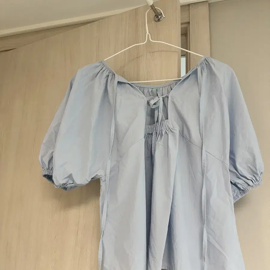 망고매니플리즈 ines shirring blouse