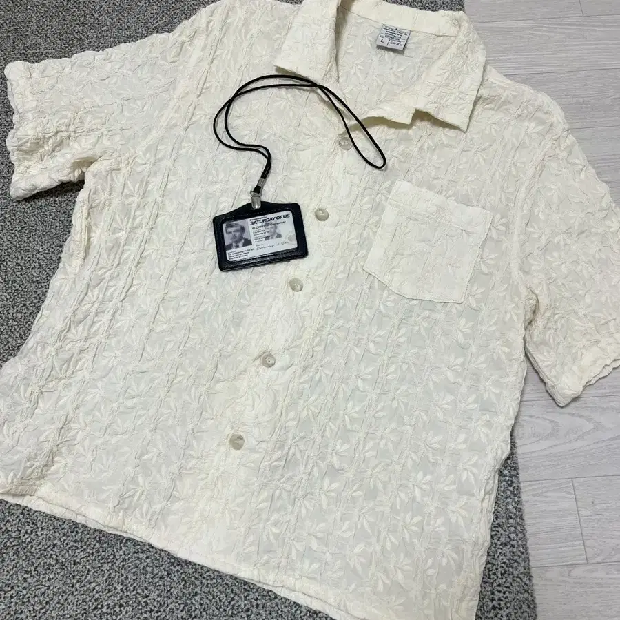 STU Embroidery Flower  Shirts